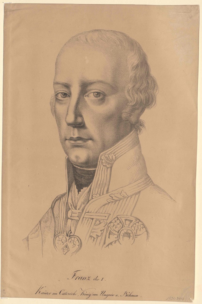 Heiliger Römischer Kaiser Franz II. von Artist Unknown