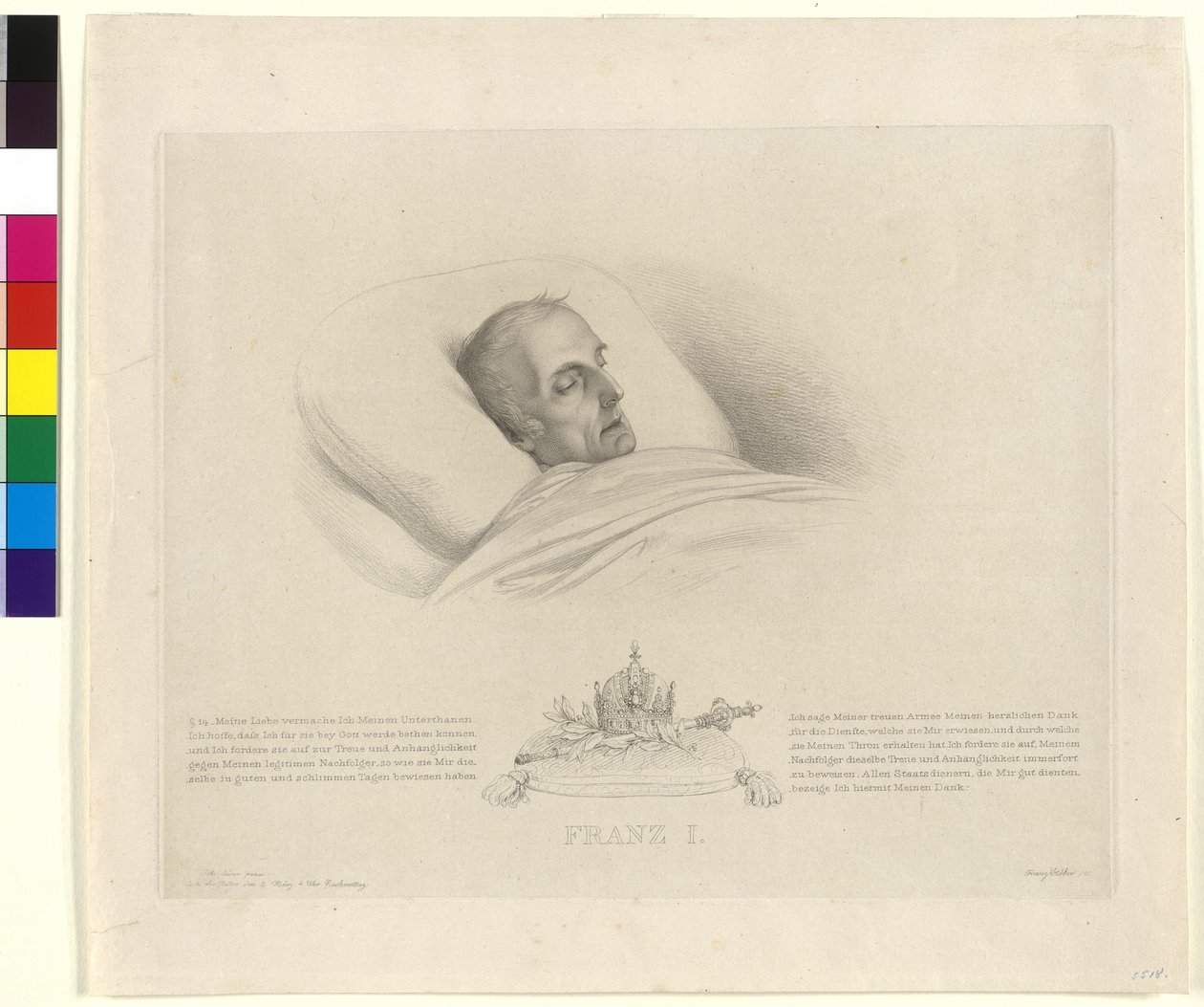 Heiliger Römischer Kaiser Franz II. von Artist Unknown