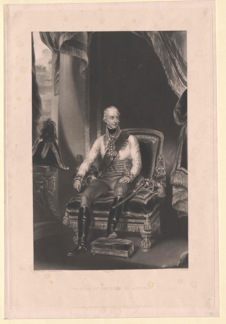 Heiliger Römischer Kaiser Franz II von Artist Unknown