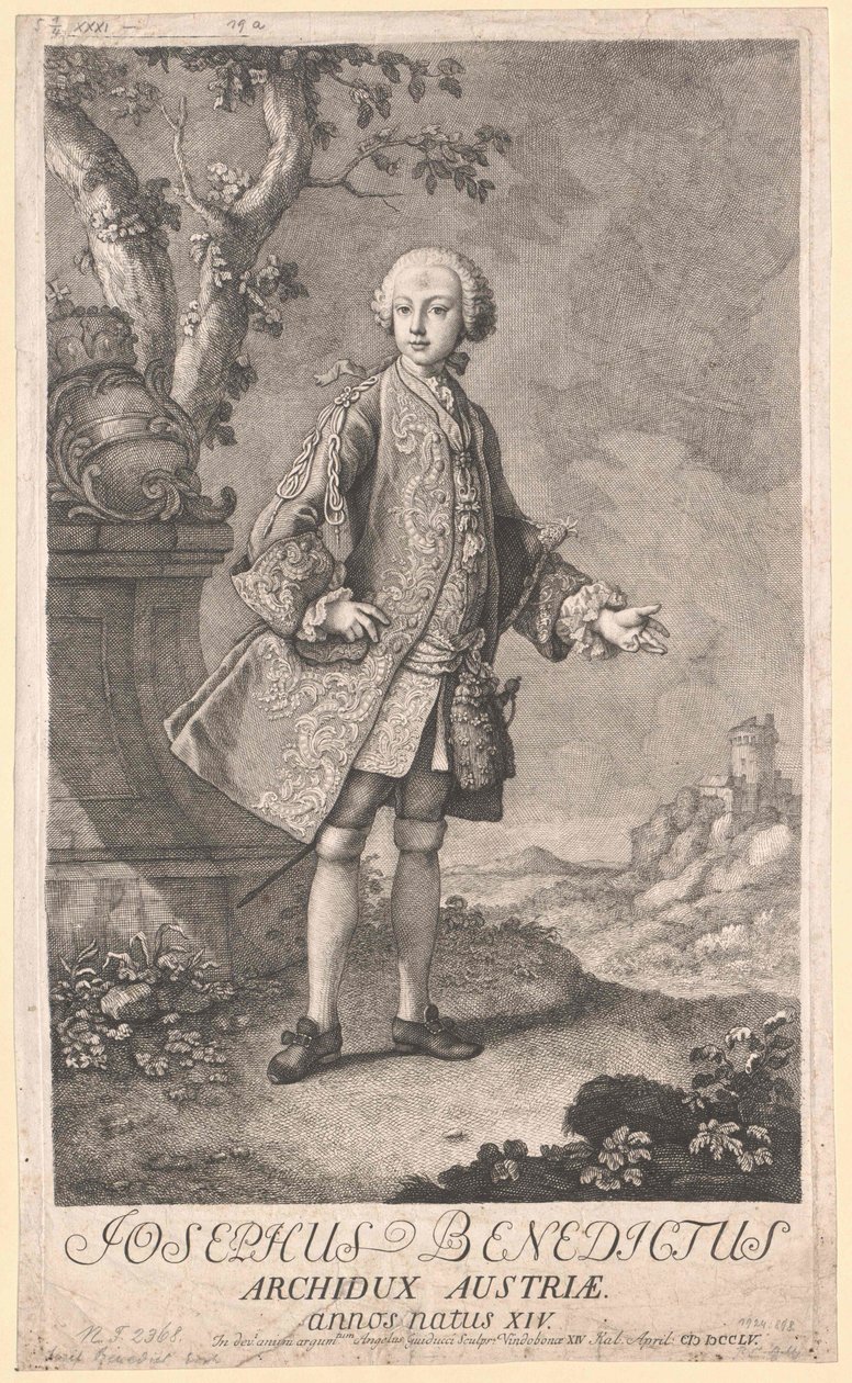 Heiliger Römischer Kaiser Joseph II von Artist Unknown