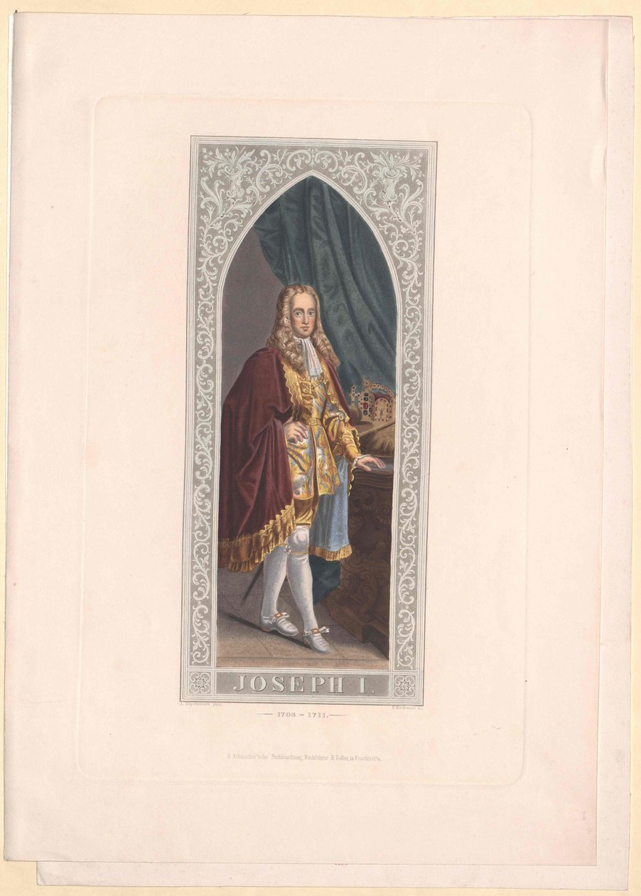 Heiliger Römischer Kaiser Joseph I. von Artist Unknown