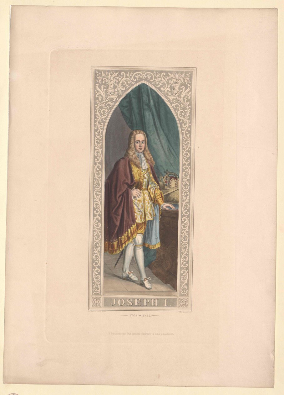 Heiliger Römischer Kaiser Joseph I. von Artist Unknown