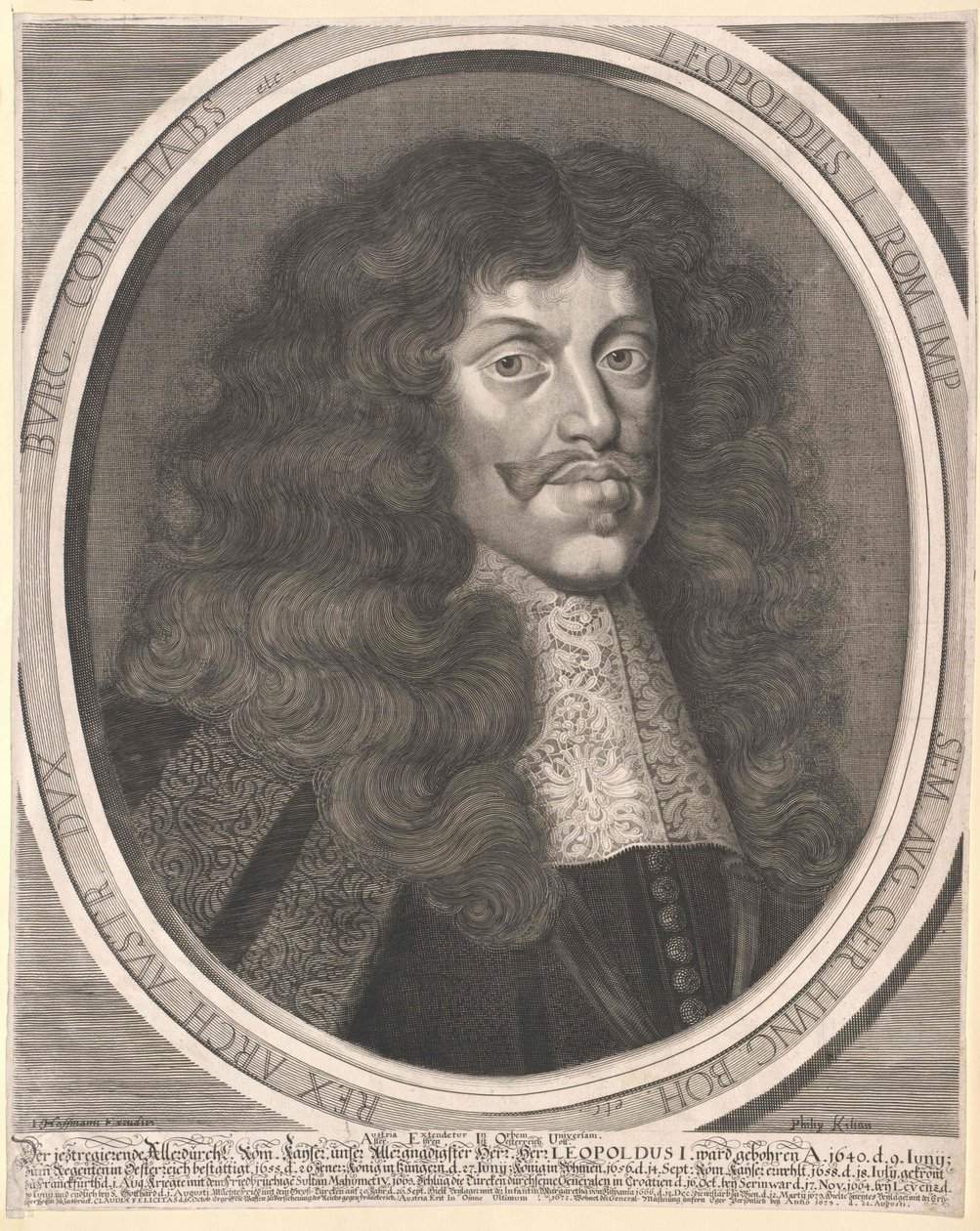 Heiliger Römischer Kaiser Leopold I. von Artist Unknown