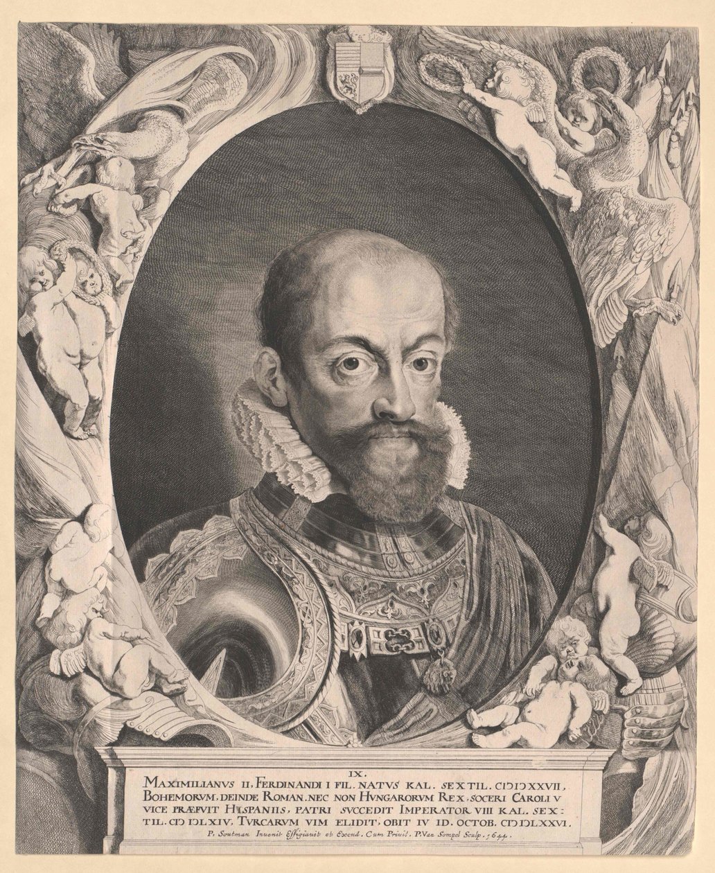 Heiliger Römischer Kaiser Maximilian II von Artist Unknown
