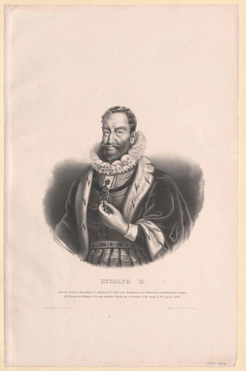 Heiliger Römischer Kaiser Rudolf II von Artist Unknown