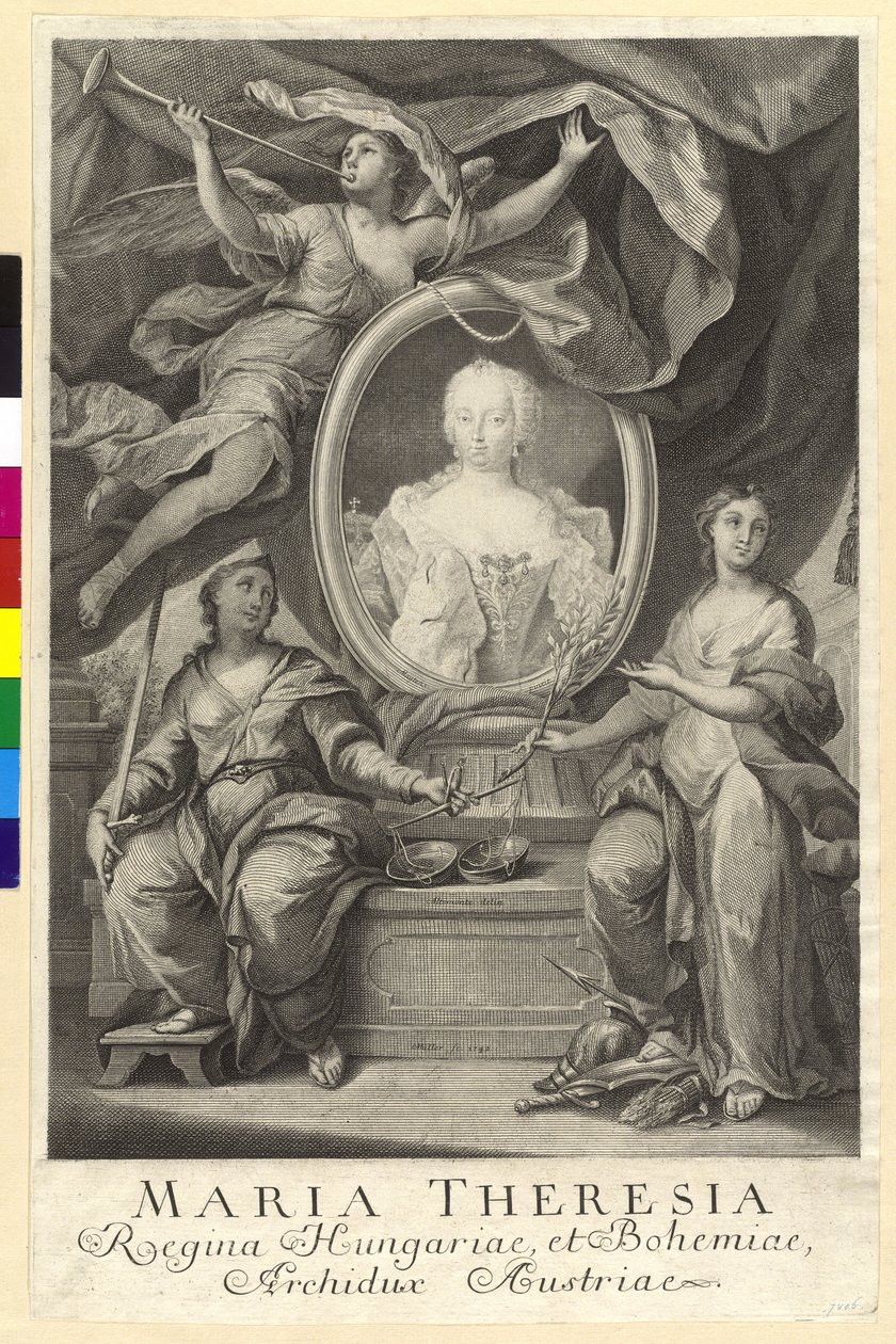 Heilige Römische Kaiserin Maria Theresia von Artist Unknown
