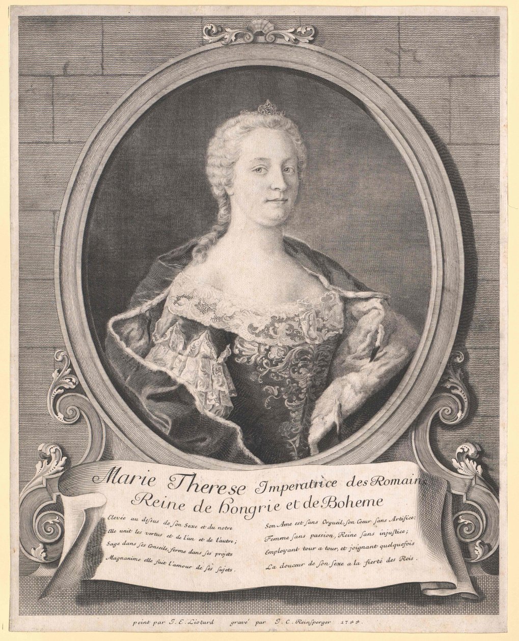 Heilige Römische Kaiserin Maria Theresia von Artist Unknown