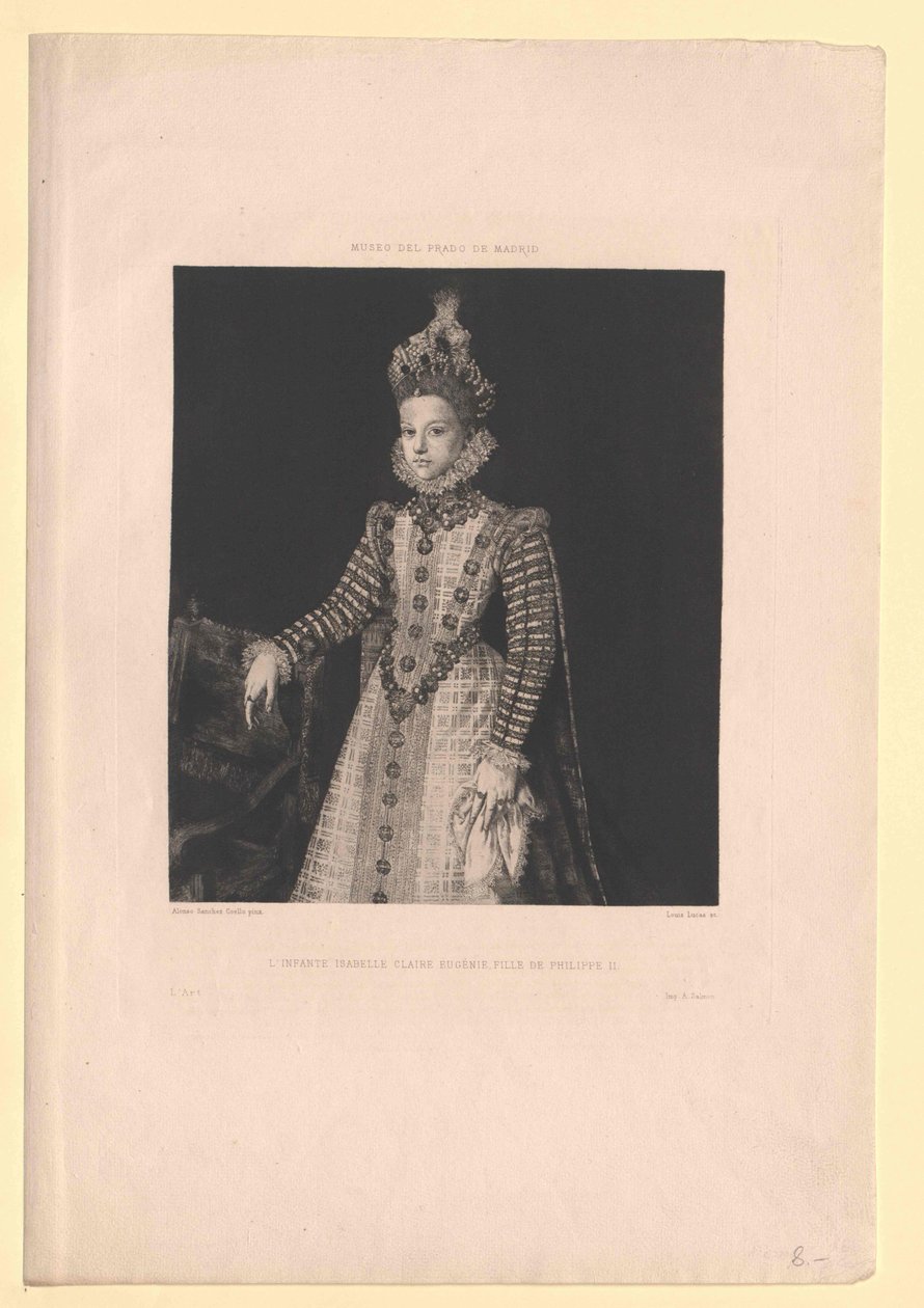 Infantin von Spanien Isabella Clara Eugenia von Artist Unknown