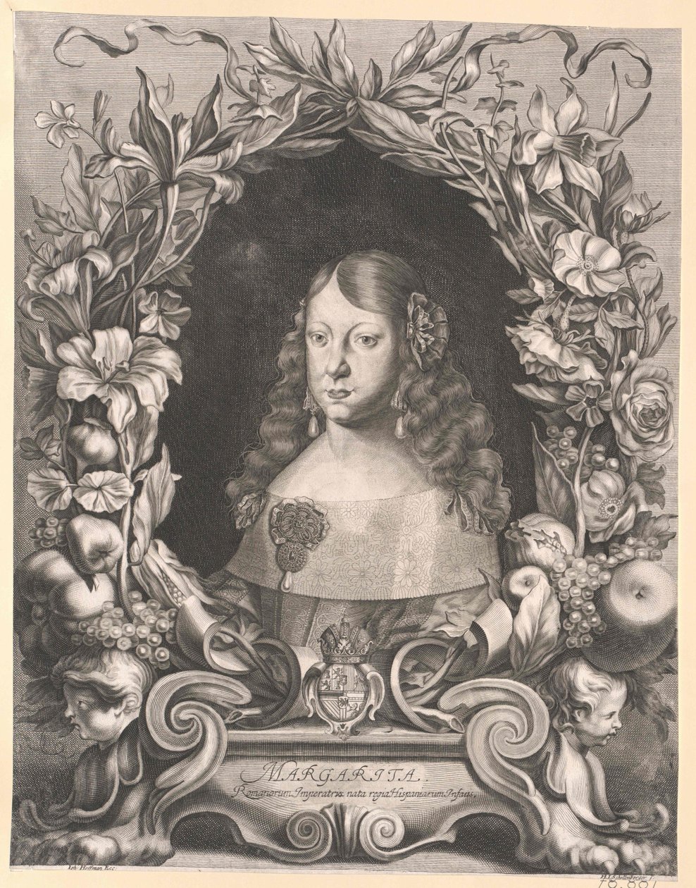 Infantin von Spanien Margarete Theresia von Artist Unknown