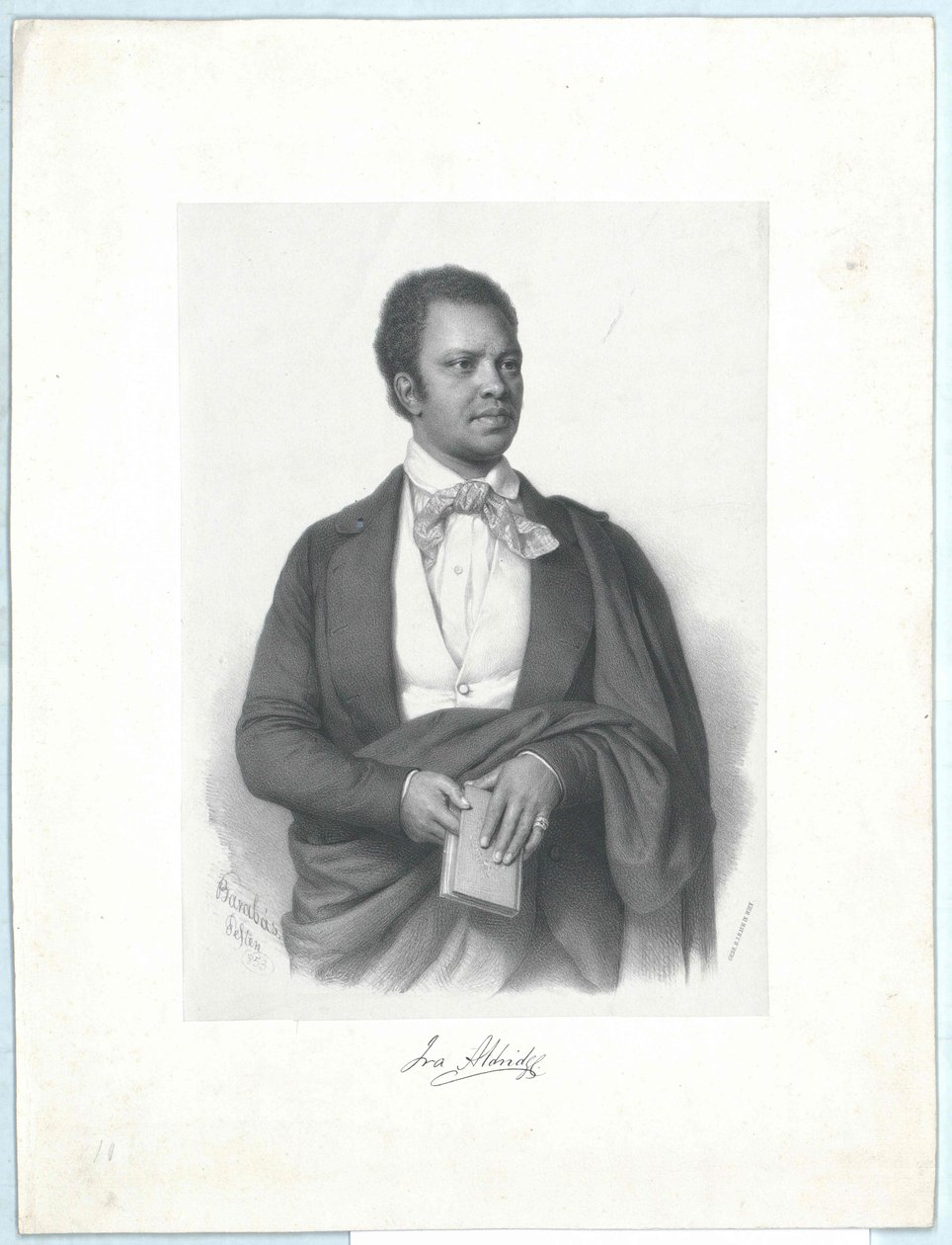 Ira Frederick Aldridge von Artist Unknown