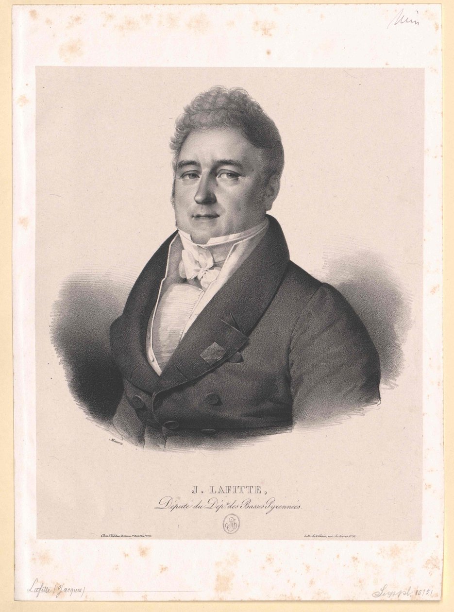 Jacques Lafitte von Artist Unknown