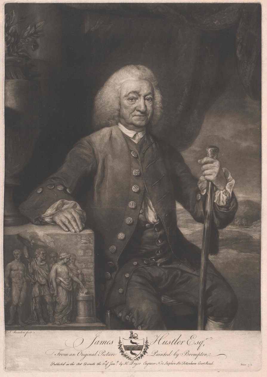 James Hustler von Artist Unknown