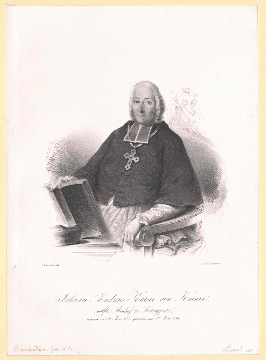 Johann Andreas von Kaiser-Kaisern von Artist Unknown