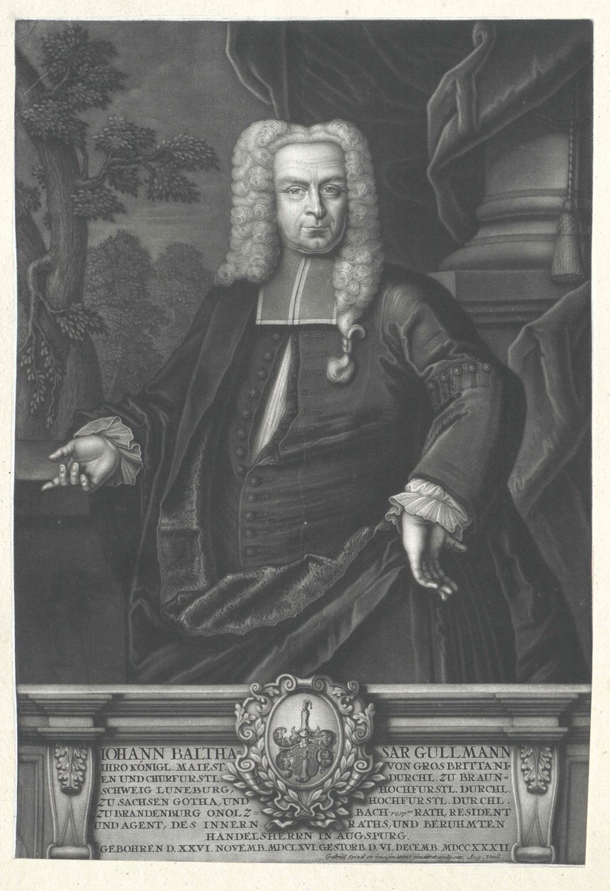 Johann Balthasar Gullmann von Artist Unknown