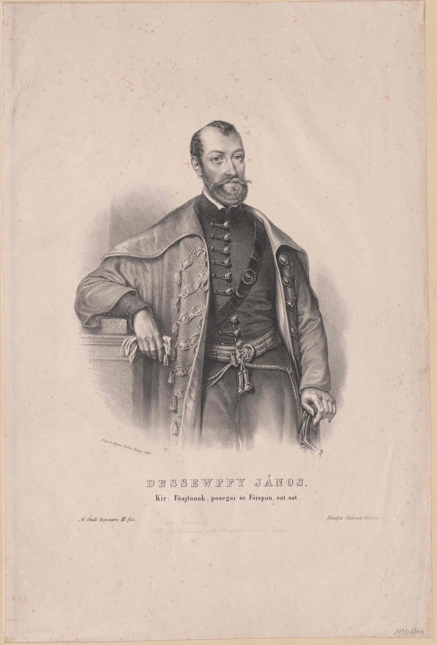 Johann Dessewffy-Csernek von Artist Unknown