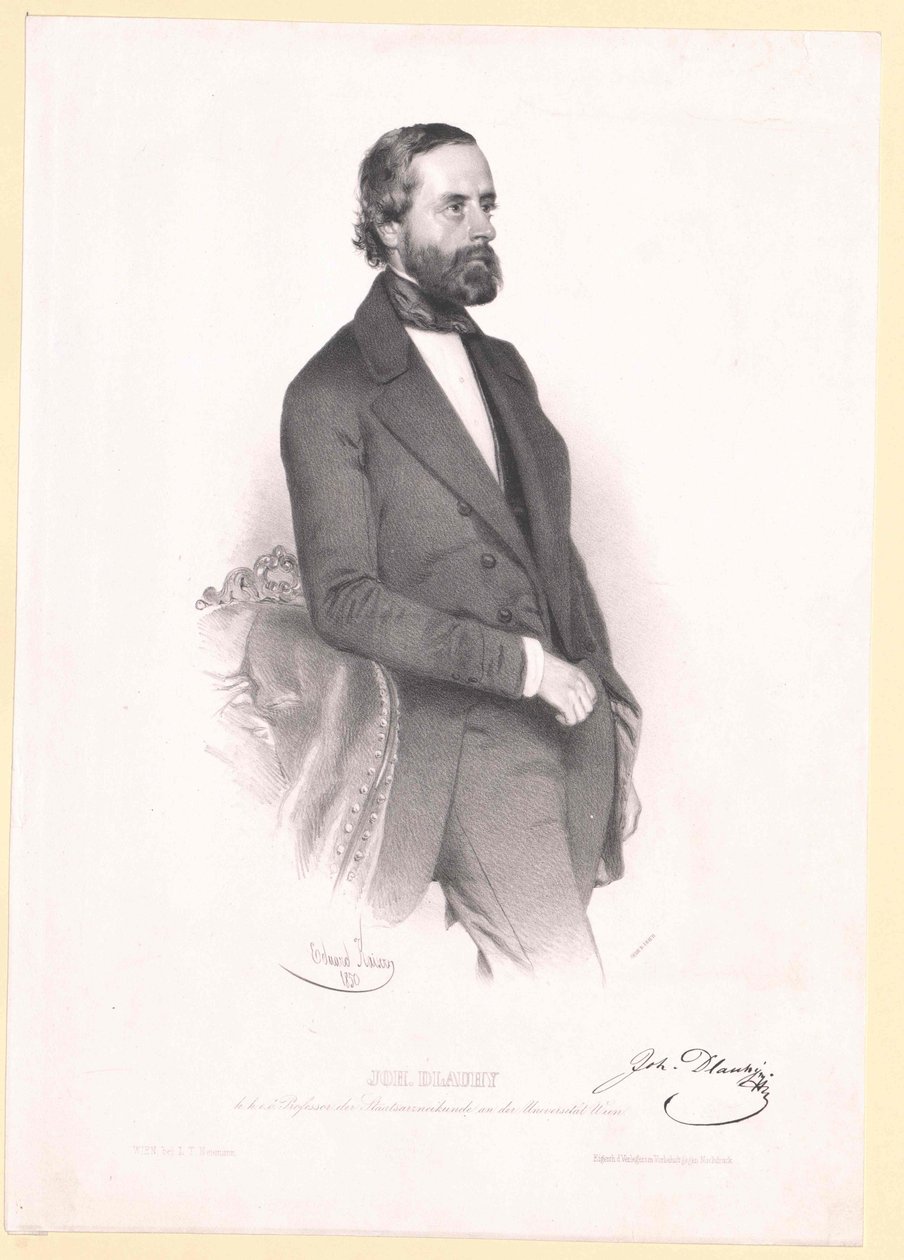 Johann Dlauhy von Artist Unknown