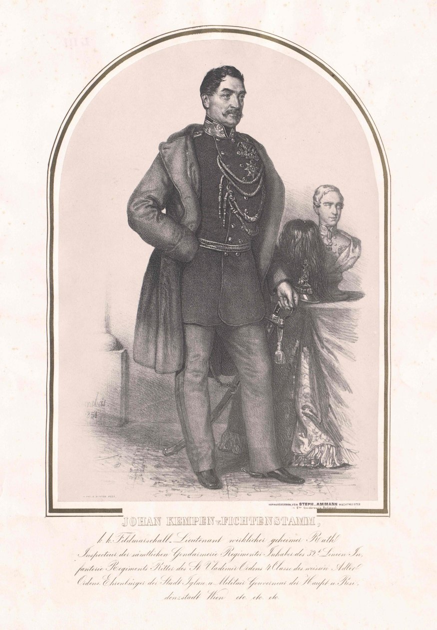 Johann Franz Freiherr Kempen von Fichtenstamm von Artist Unknown