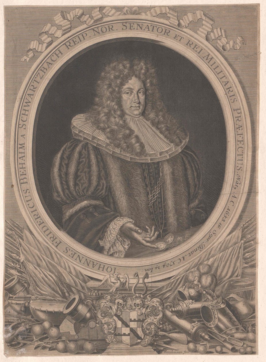 Johann Friedrich Behaim von Schwarzbach von Artist Unknown