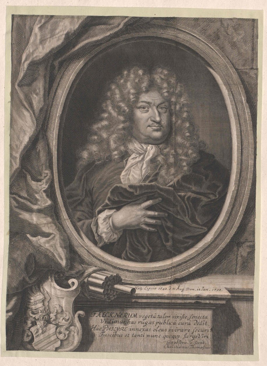 Johann Friedrich Falckner (Druck) von Artist Unknown
