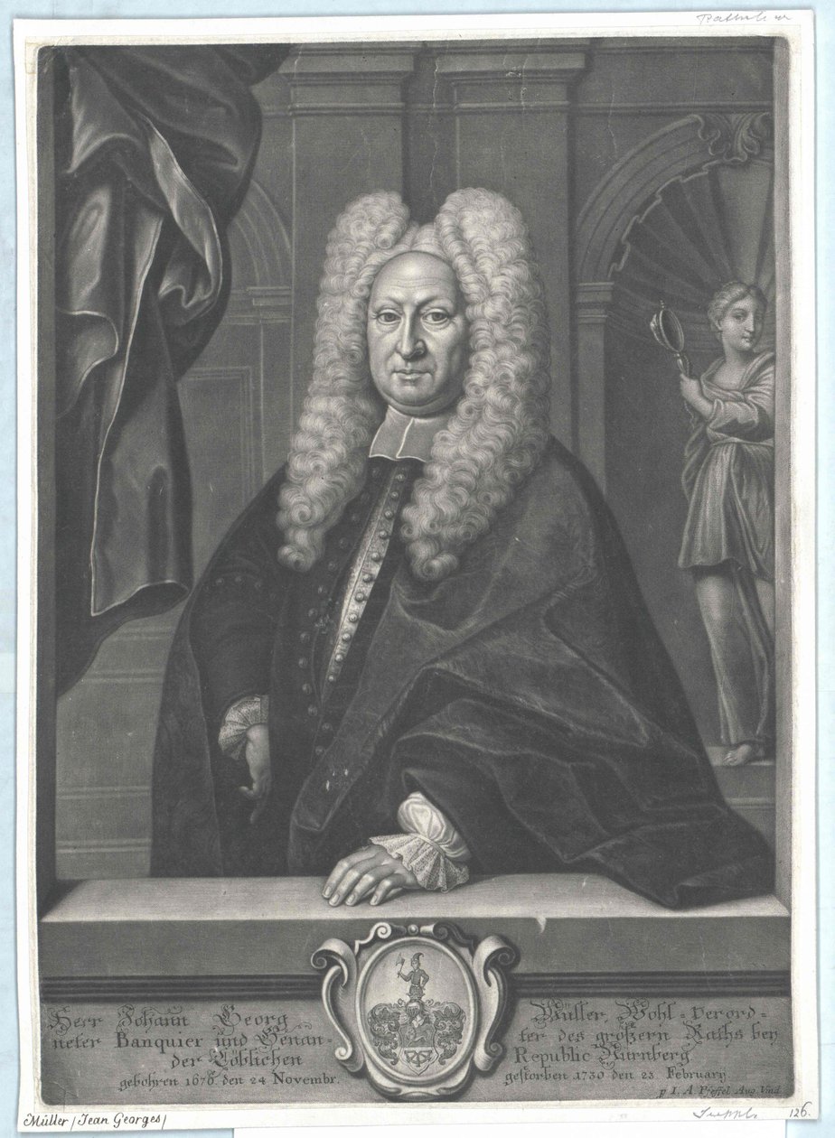 Johann Georg Müller von Artist Unknown