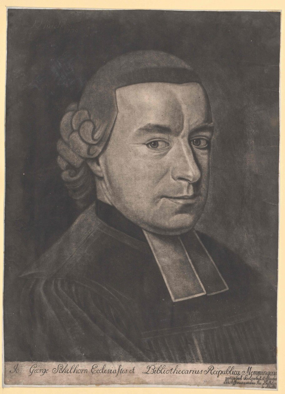 Johann Georg Schelhorn von Artist Unknown