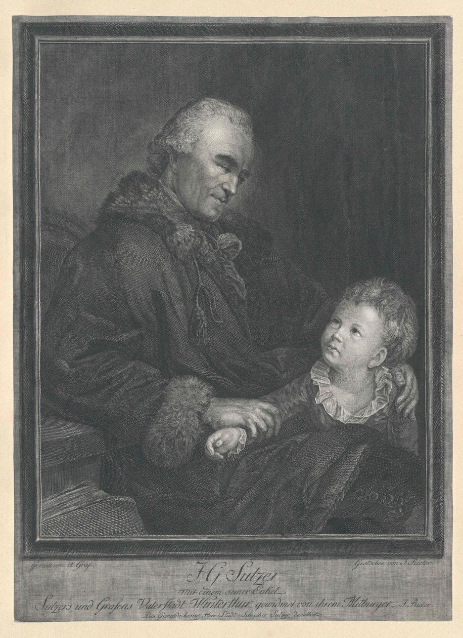 Johann Georg Sulzer von Artist Unknown