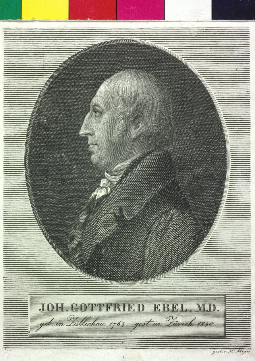 Johann Gottfried Ebel von Artist Unknown