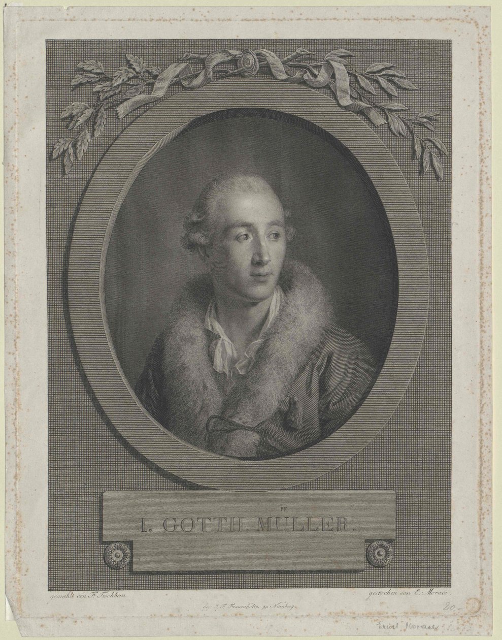Johann Gotthard Müller von Artist Unknown