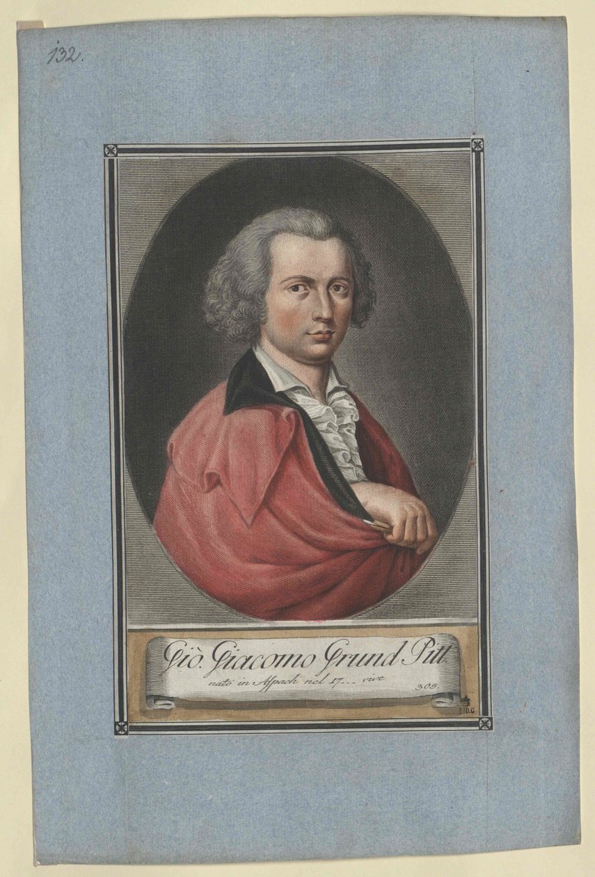 Johann Jakob Grund von Artist Unknown