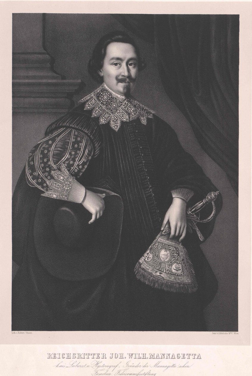 Johann Wilhelm Mannagetta von Artist Unknown