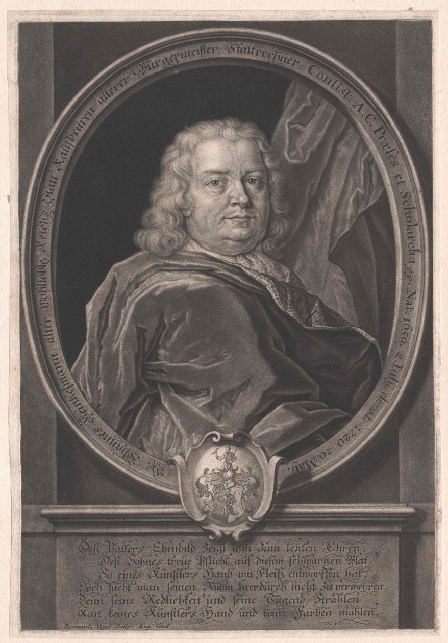 Johannes Heintzelmann (Druck) von Artist Unknown