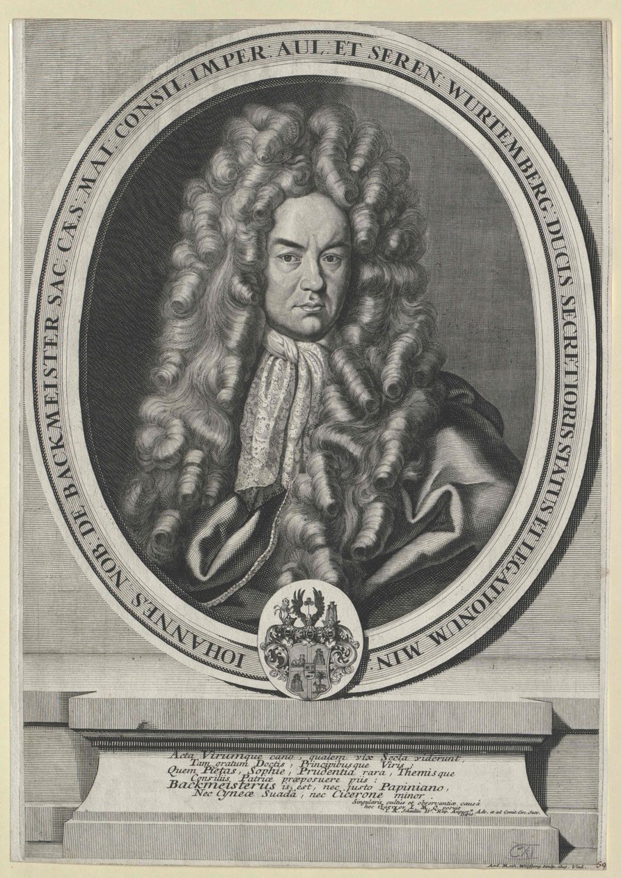 Johannes von Backmeister von Artist Unknown
