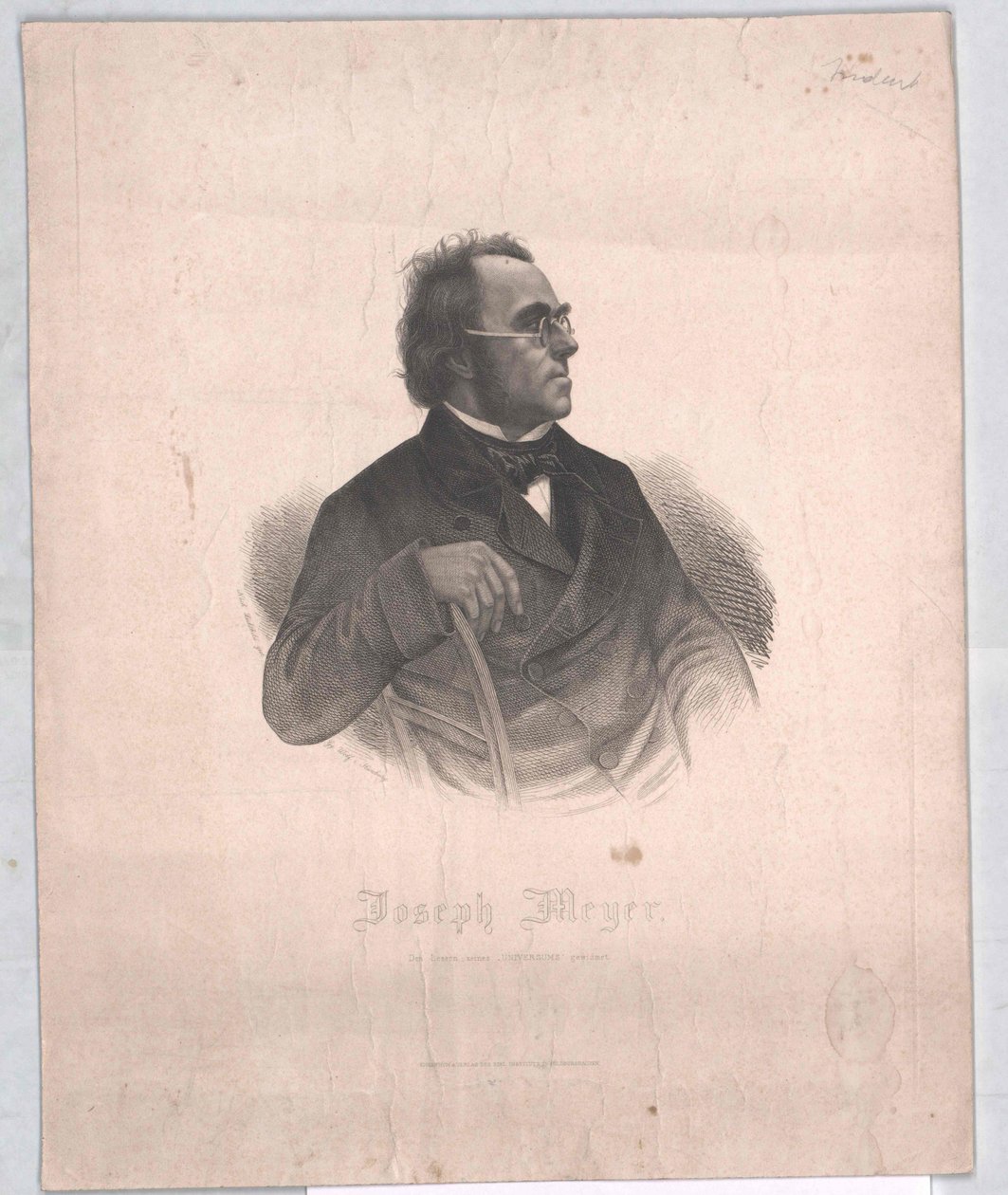 Joseph Meyer von Artist Unknown