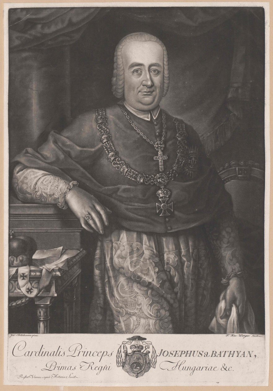Joseph Graf Batthyány von Nemet-Ujvar von Artist Unknown