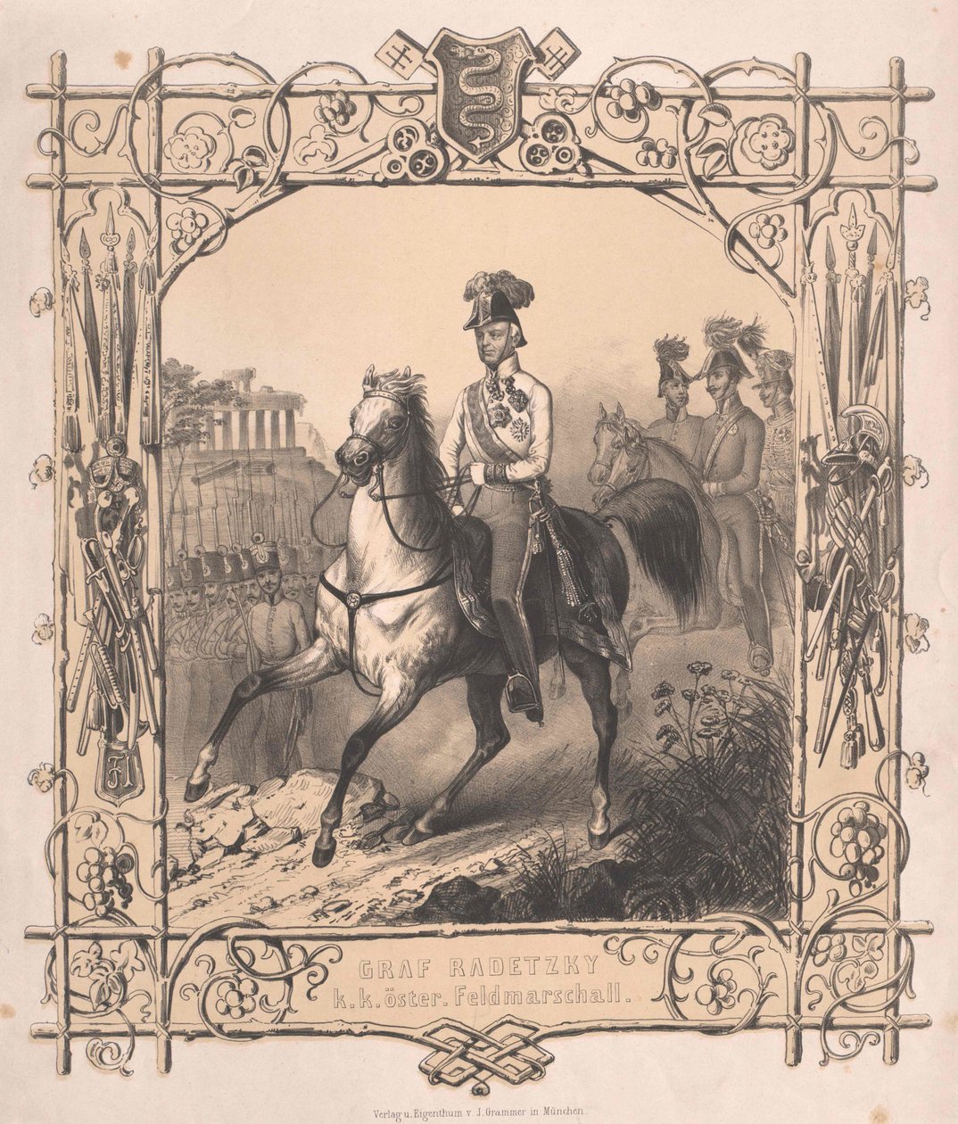 Joseph Graf Radetzky von Radetz von Artist Unknown