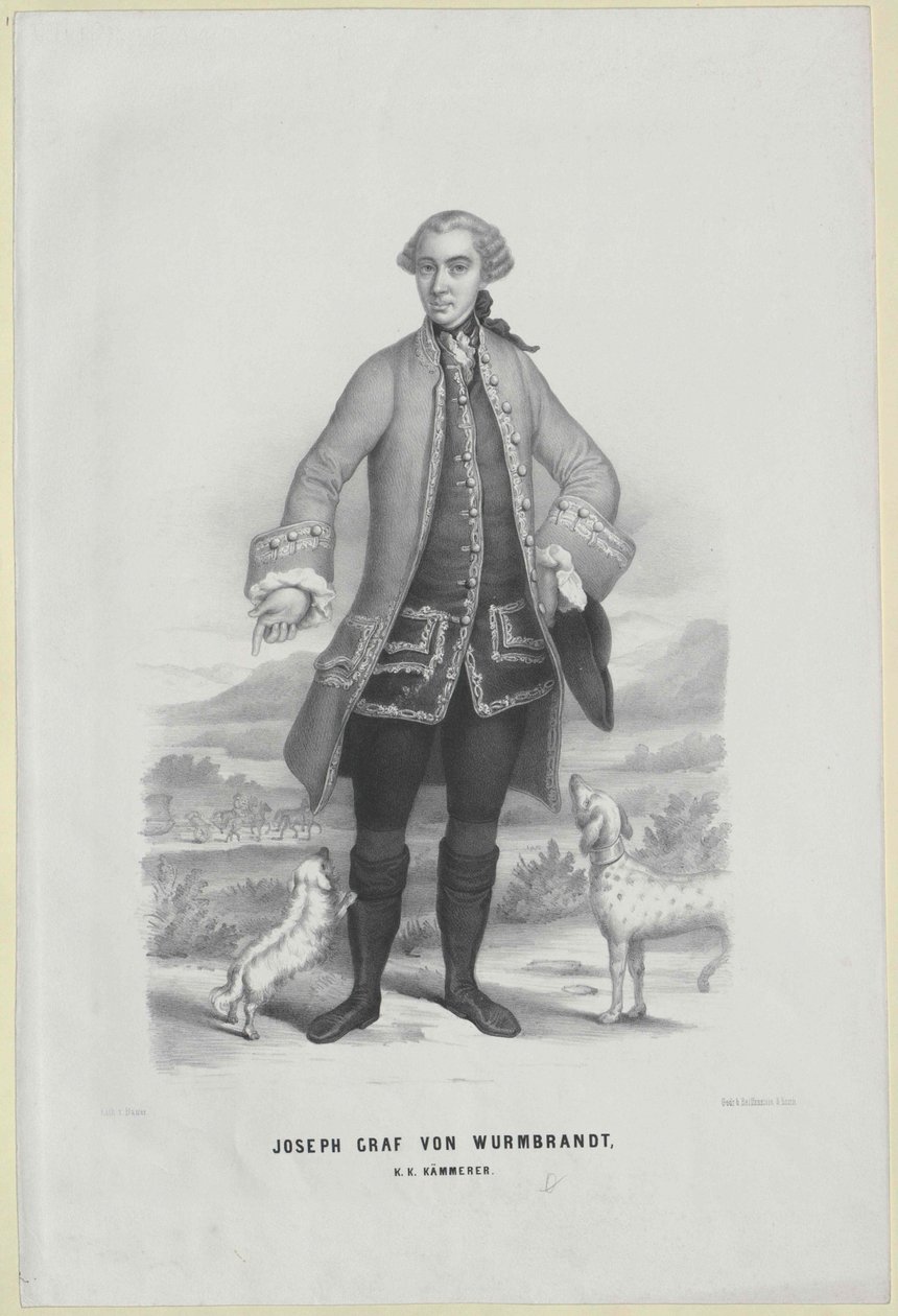 Joseph Graf Wurmbrand von Artist Unknown