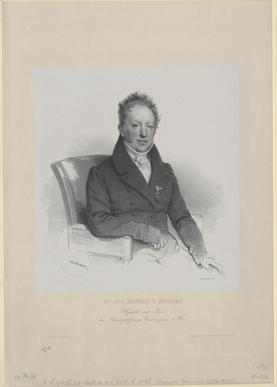 Joseph Ritter Kudler von Artist Unknown