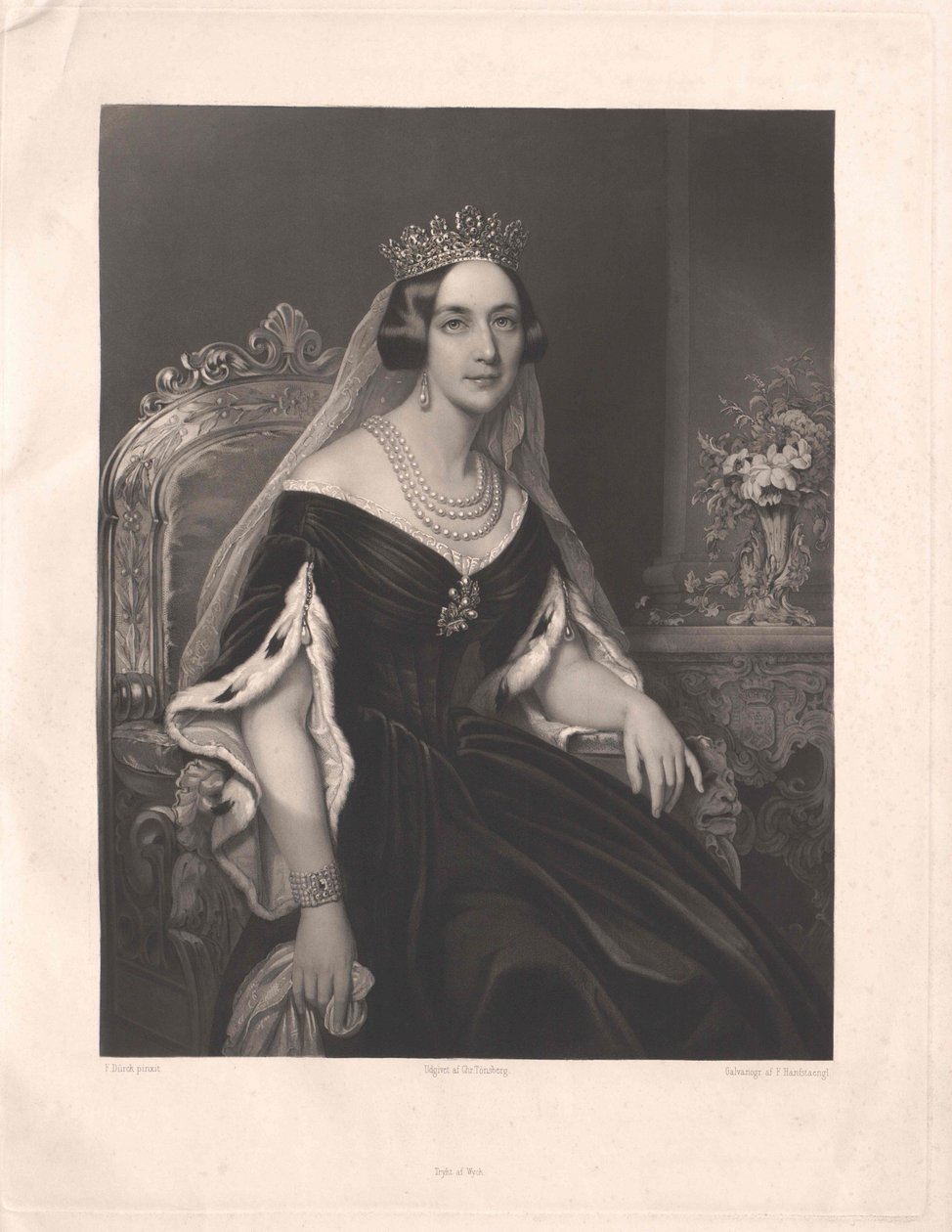 Josephine Prinzessin Leuchtenberg von Artist Unknown