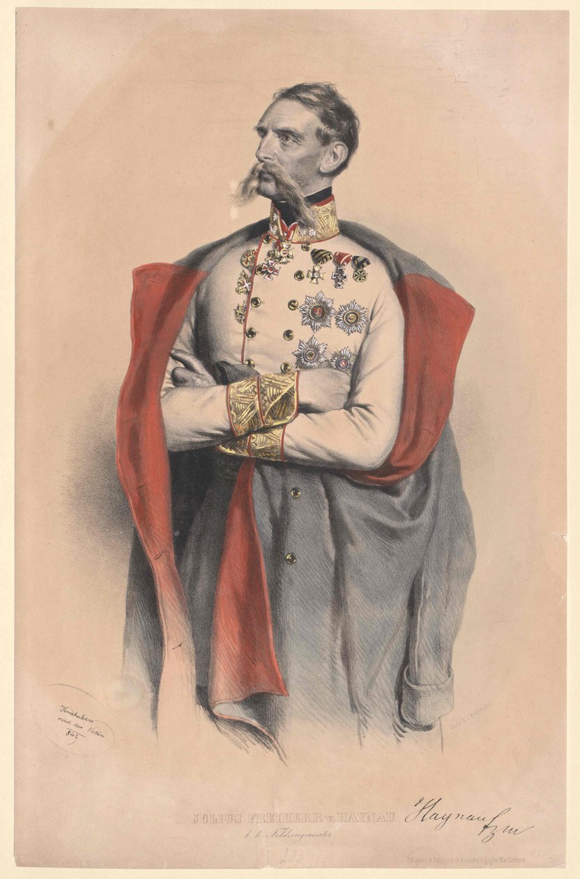 Julius Baron Chojnowski von Artist Unknown