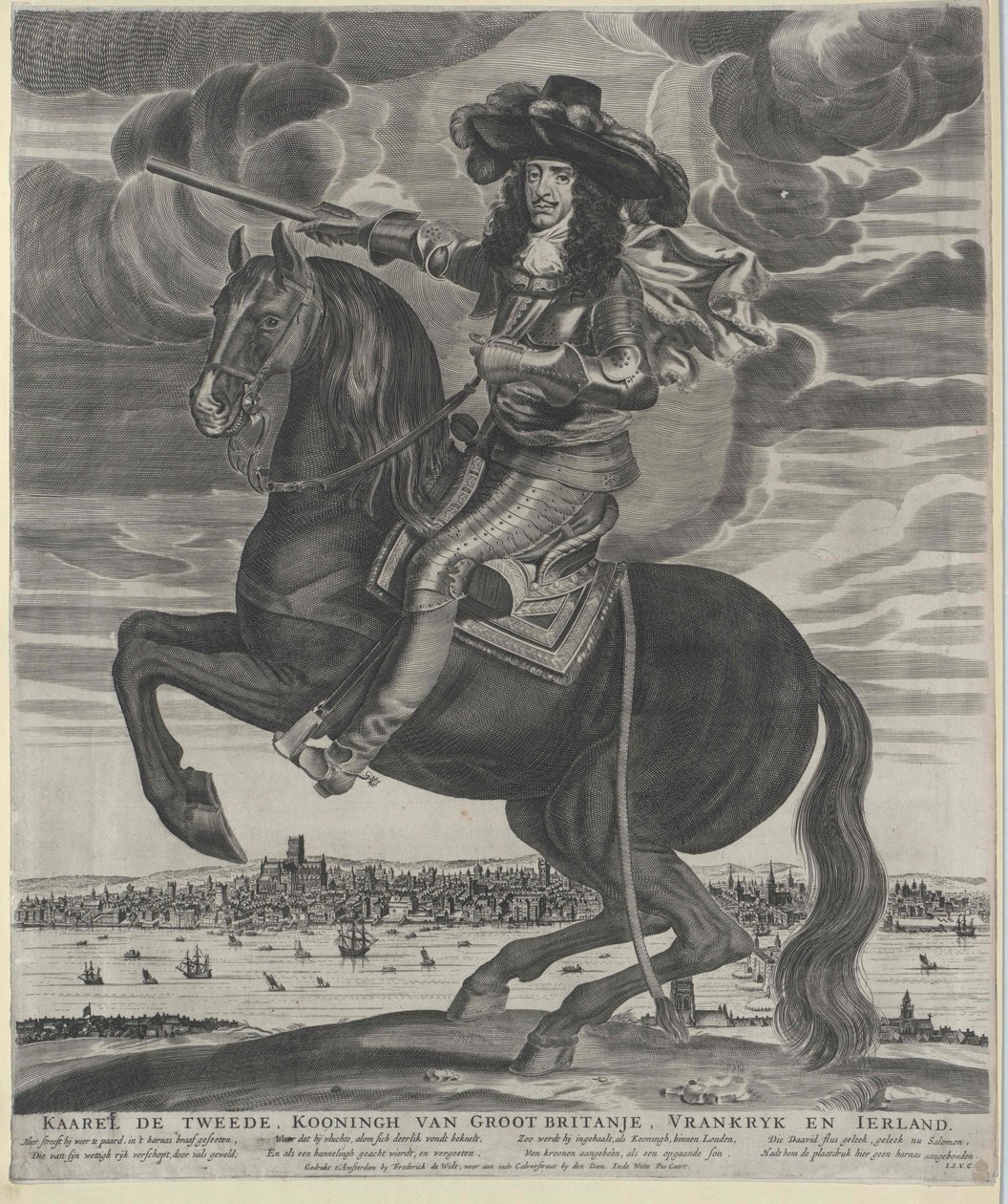 König von England Karl II von Artist Unknown