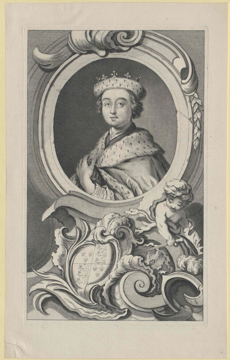 König von England Eduard V. von Artist Unknown