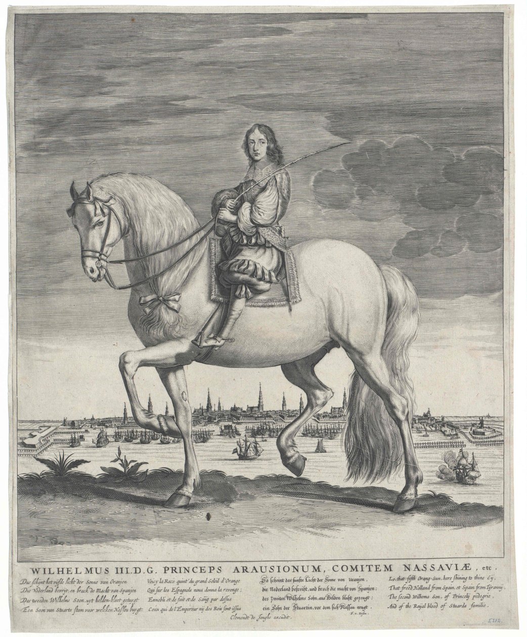 König von England Wilhelm III. von Artist Unknown