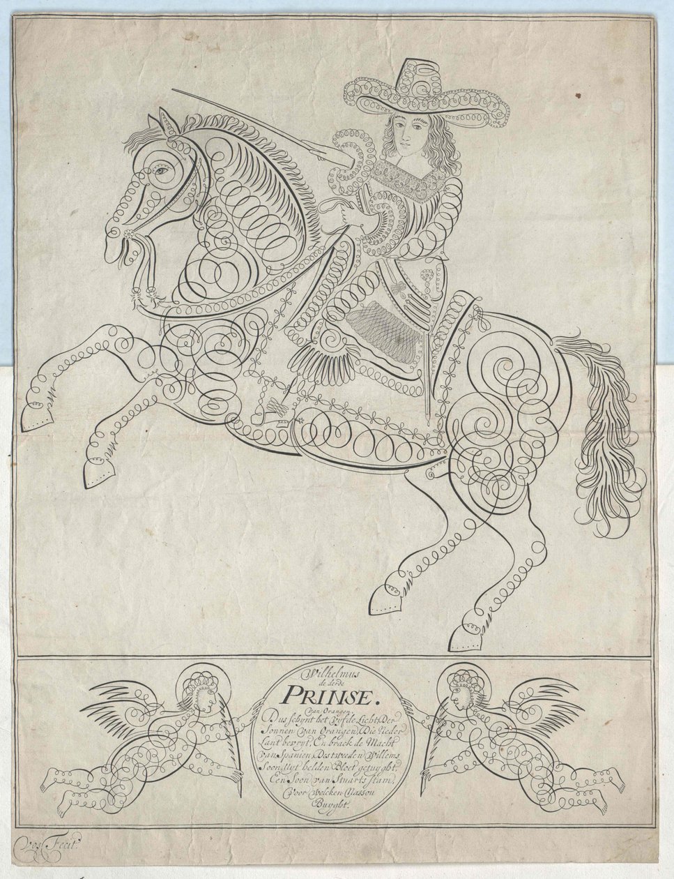 König von England Wilhelm III. von Artist Unknown