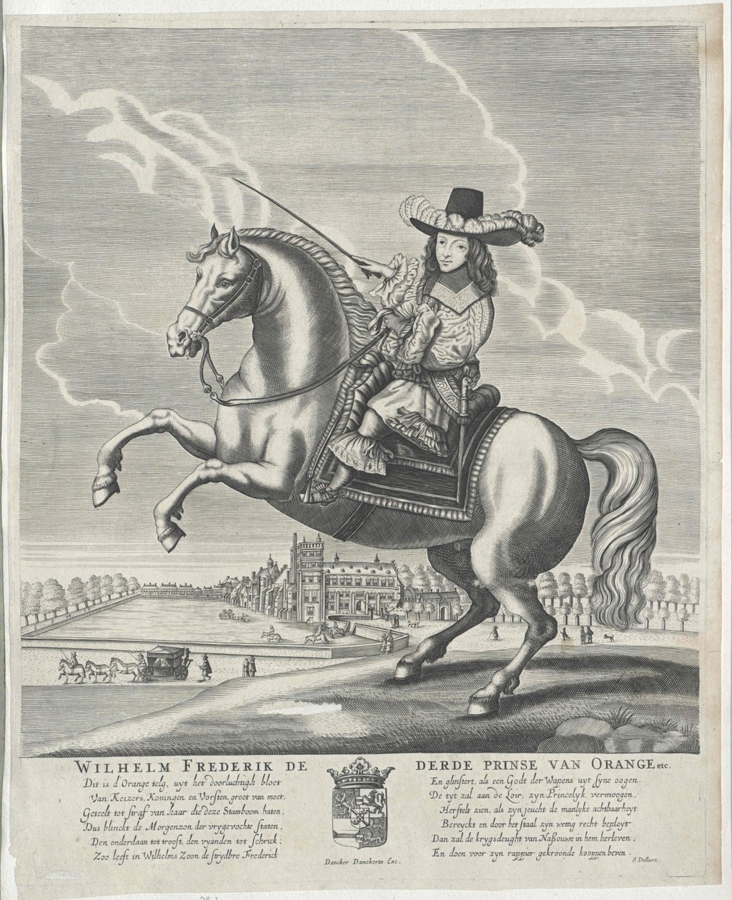 König von England Wilhelm III. von Artist Unknown