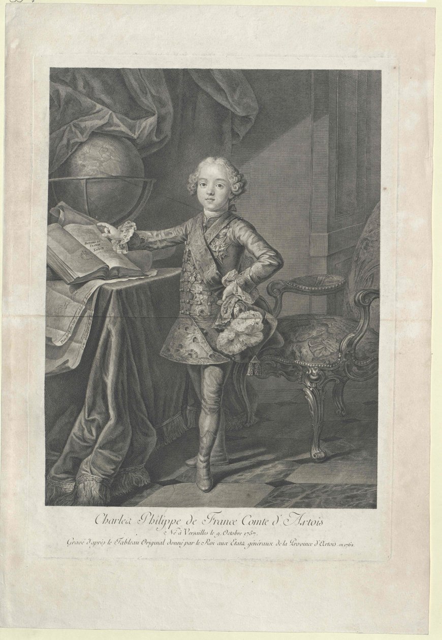 König von Frankreich Karl X. von Artist Unknown