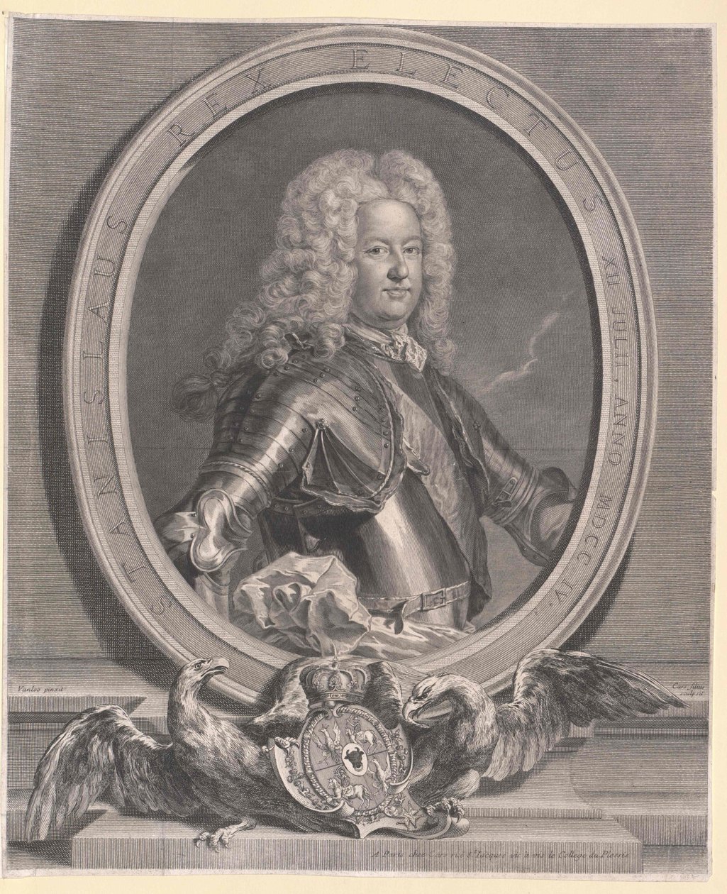 König von Polen Stanislaus I von Artist Unknown