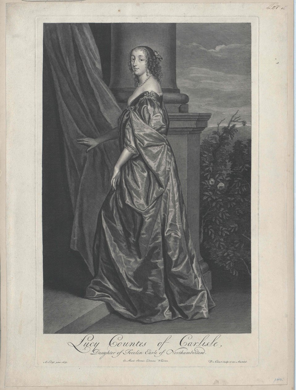 Lady Lucy Percy von Artist Unknown