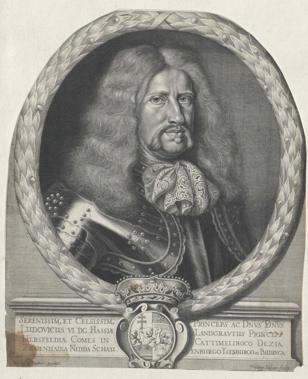 Landgraf von Hessen-Darmstadt Ludwig VI. von Artist Unknown