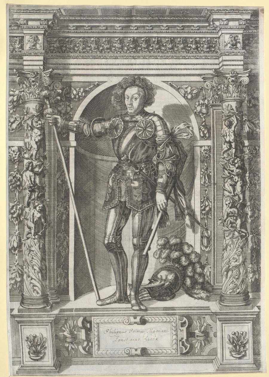 Landgraf von Hessen Philipp I der Edle von Artist Unknown