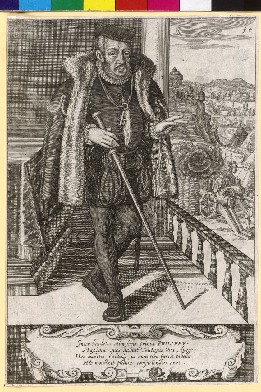 Landgraf von Hessen Philipp I. der Edle von Artist Unknown